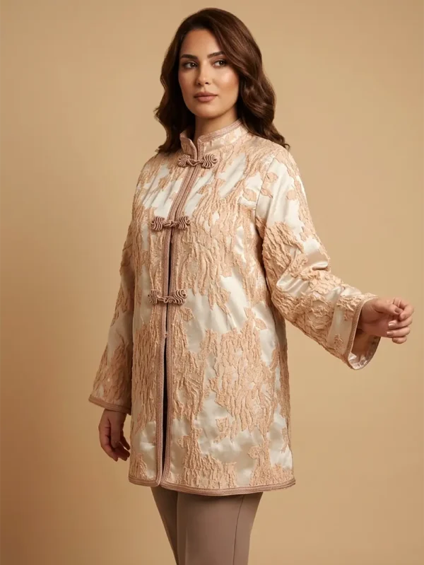 Tunic Luxury Liyana - Ivory & Beige Main Photo